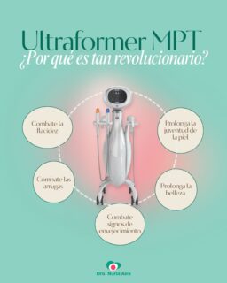 Incorporamos en consulta una de las tecnologías más avanzadas en lifting sin cirugía: Ultraformer MPT.

Un tratamiento innovador que actúa en profundidad mediante ultrasonidos HIFU y micropulsos, estimulando el colágeno y mejorando la firmeza de la piel desde el interior.

Permite tensar, redefinir y mejorar los signos del envejecimiento de forma progresiva, segura y sin tiempos de recuperación.

Una nueva forma de cuidar tu piel con resultados naturales y tecnología de última generación.

#ultraformer #liftingfacial #medicinaestetica #rejuvenecimiento
