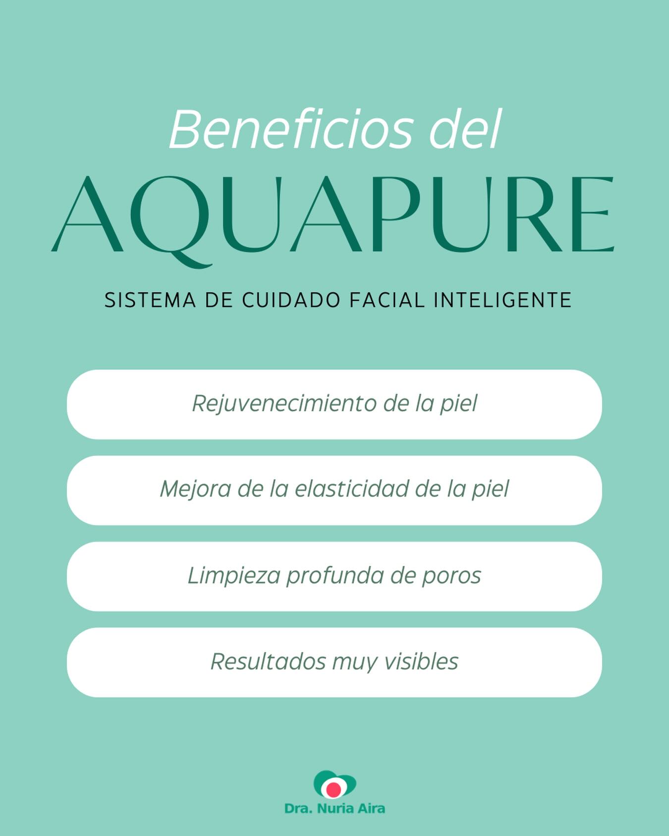 Aquapure es un sistema de cuidado facial avanzado, no invasivo y multifuncional, diseñado para tratar diferentes necesidades de la piel.

Gracias a sus aplicadores y tecnología combinada, permite exfoliar, limpiar en profundidad, nutrir y estimular la piel, logrando una mejora visible en textura, luminosidad y elasticidad desde el primer momento.

Un tratamiento completo que combina limpieza, hidratación y efecto lifting, con resultados inmediatos y sin agresión para la piel.

#aquapure #medicinaestetica #limpiezafacial #rejuvenecimientofacial #hidratacionprofunda