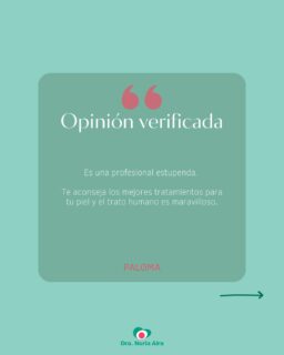 La medicina estética va mucho más allá de un tratamiento. Es escuchar, asesorar y acompañar a cada paciente para encontrar la mejor solución para su piel y sus necesidades.

Gracias por confiar en nosotros y formar parte de nuestra historia.

#DraNuriaAira #OpinionesReales #MedicinaEstética #PacientesFelices #ResultadosNaturales #MedicinaEstéticaBilbao #BellezaNatural